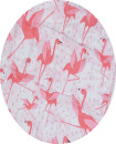 Flamingo Design Muslin Swaddle Blankets Organic Cotton soft and Hypoallergenic